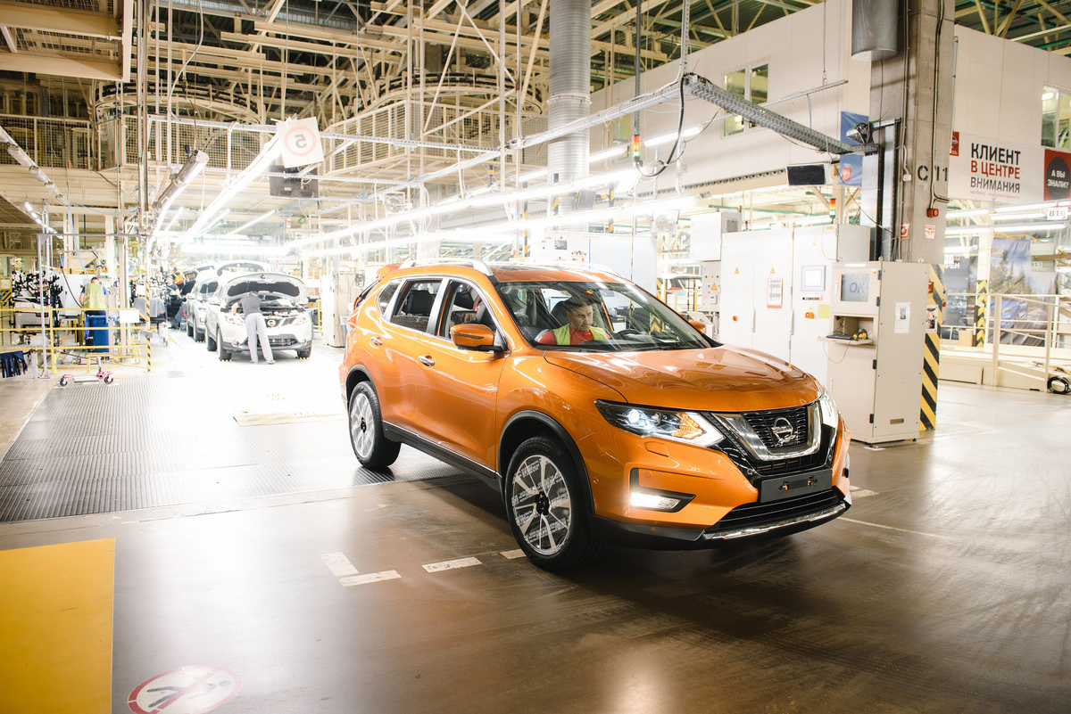 Завод Nissan Qashqai